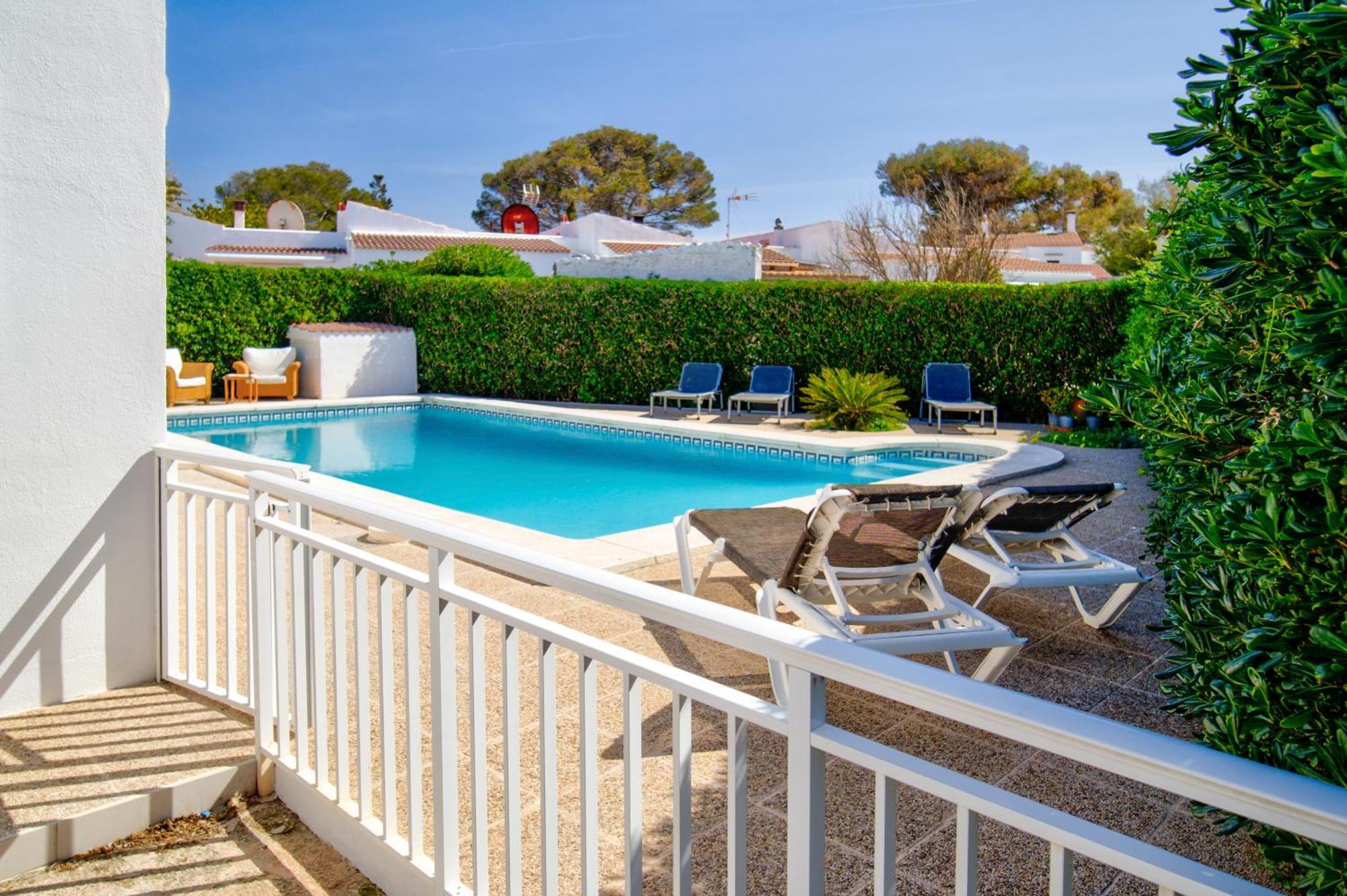 Cas Buc - Villa Con Piscina A Pasitos Del Mar Кала-Бланка Экстерьер фото
